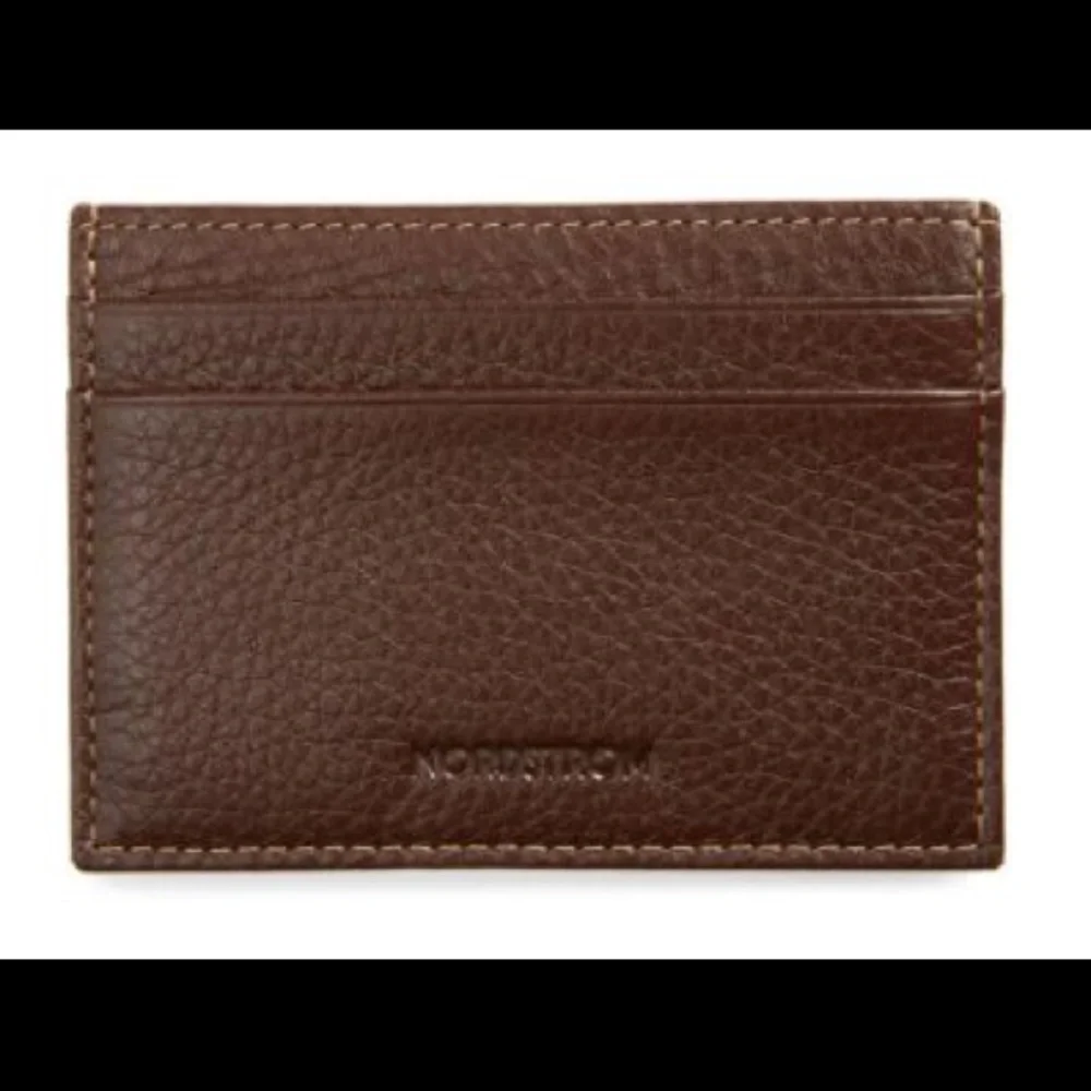 NEW - Midland RFID Leather Card Case/Money Chip/Belt Loop. Imported.